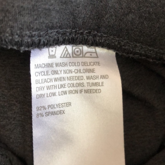 G by Giuliana G Knit 2 Piece Heather Charcoal Jogger and Top Set Size LP - Picture 12 of 16